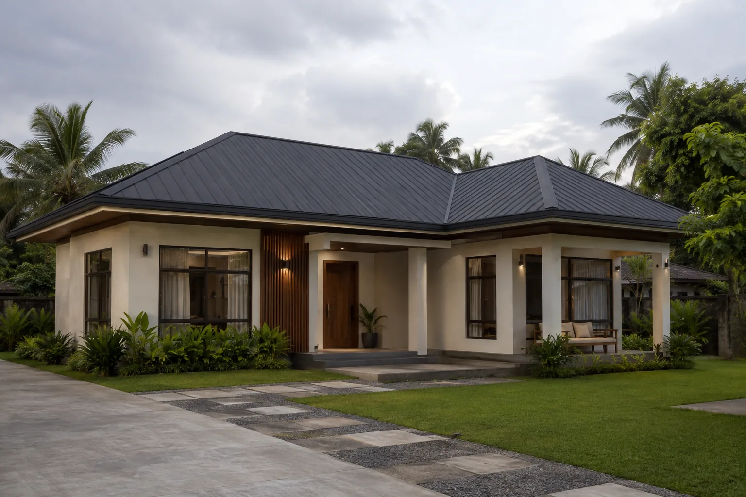 Veranda Bungalow — architectural concept, primary view