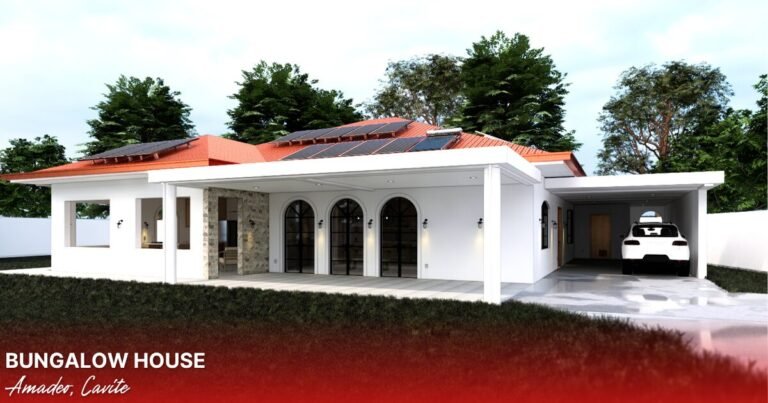 Bungalow house design for Amadeo, Cavite