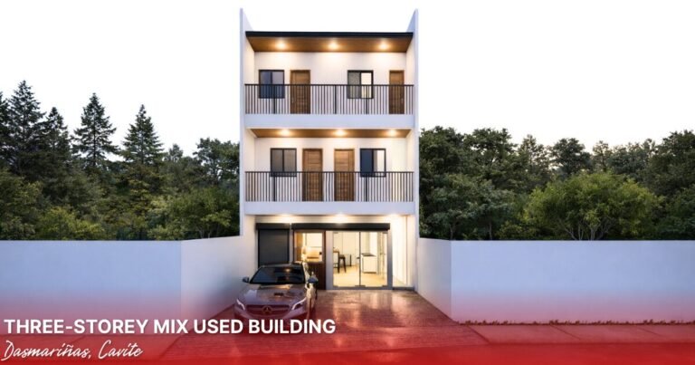 Commercial Construction in Laguna 1 Three-storey mixed-use building design in Dasmariñas, Cavite