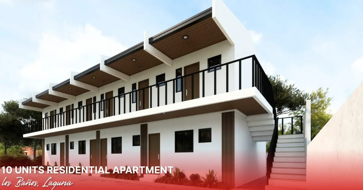 Design visualization for a 10-unit residential apartment in Los Baños, Laguna