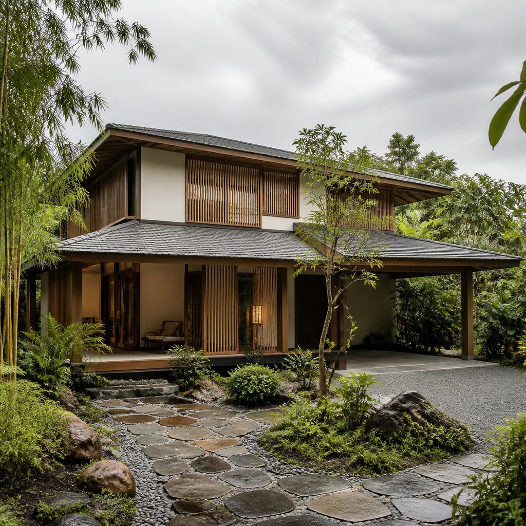 Construction Company in the Philippines 8 Japanese Zen tropical house design in Laguna