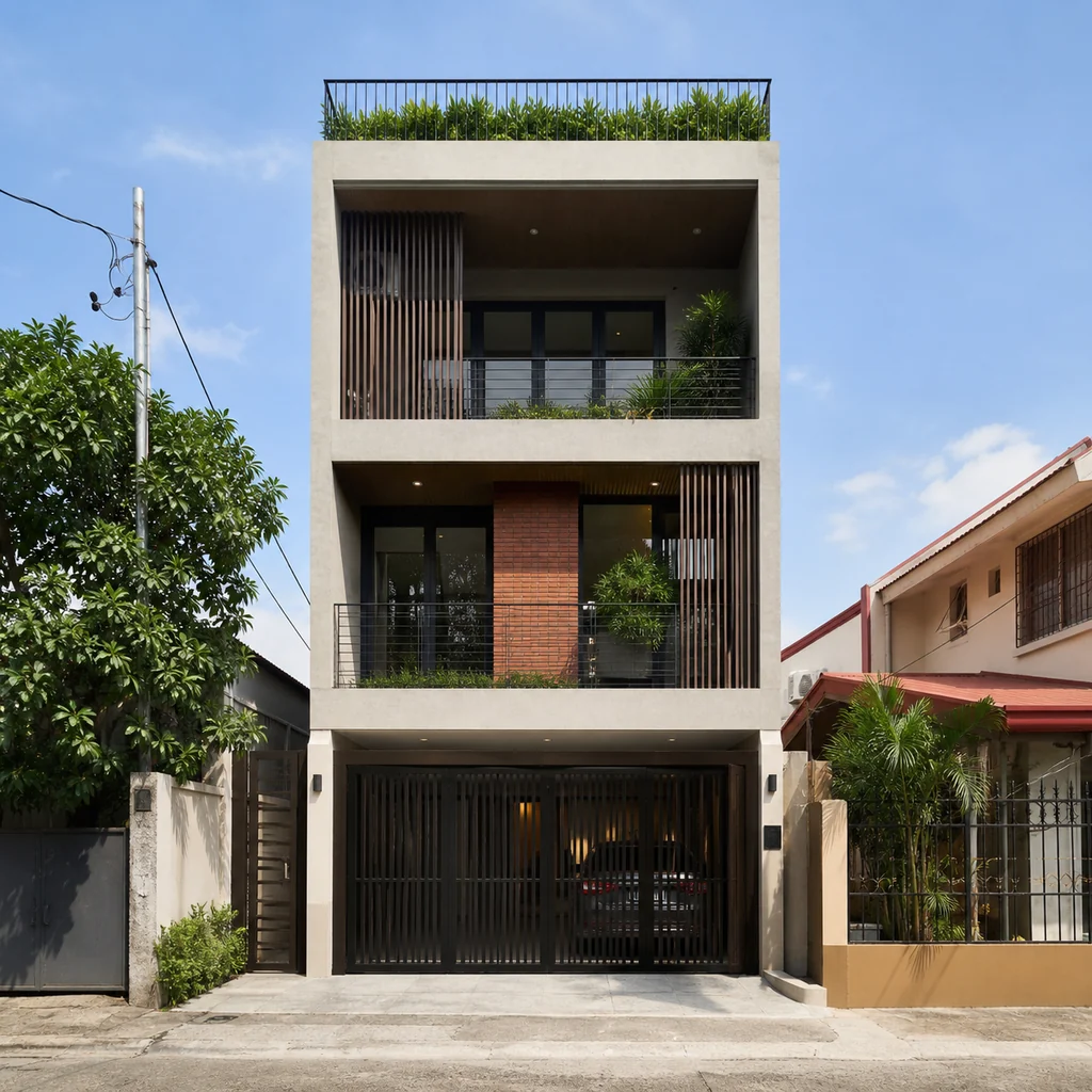Construction Company in the Philippines 3 10 compact urban townhouse