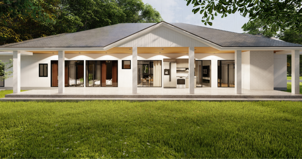 two Storey ResidentialHouse W Pool 1