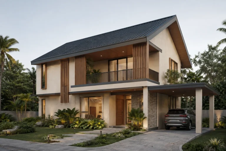 Original Nillasca contemporary two-storey residential design concept