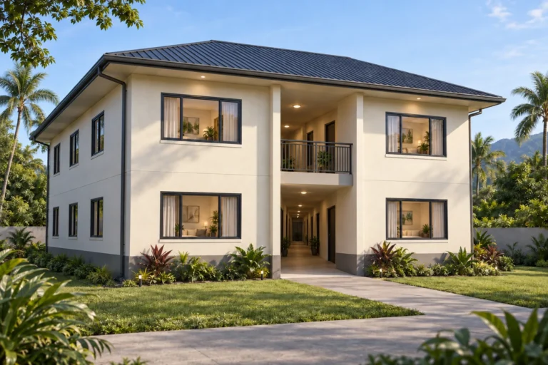 Original Nillasca apartment building architectural concept